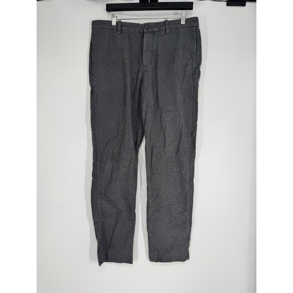 Outerknown Chino Pants Mens Size 32x30 100% Cotton Dark Grey Straight Leg Fit